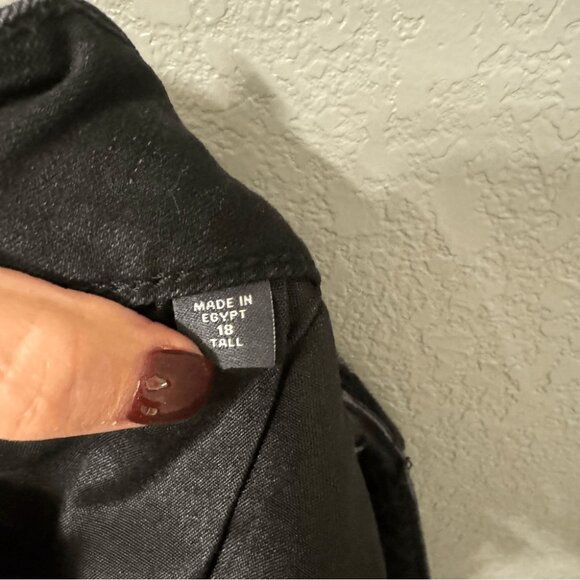 J. Jill High-Rise Creased-Front Full-Leg Jeans 18T - Picture 4 of 6